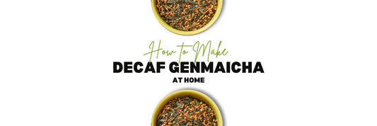 how to make decaf genmaicha at home
