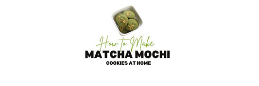 matcha mochi cookies