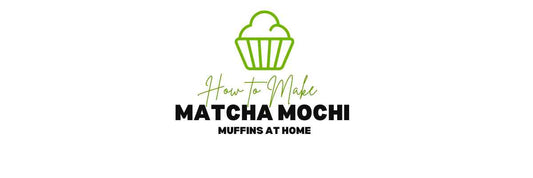matcha mochi muffins