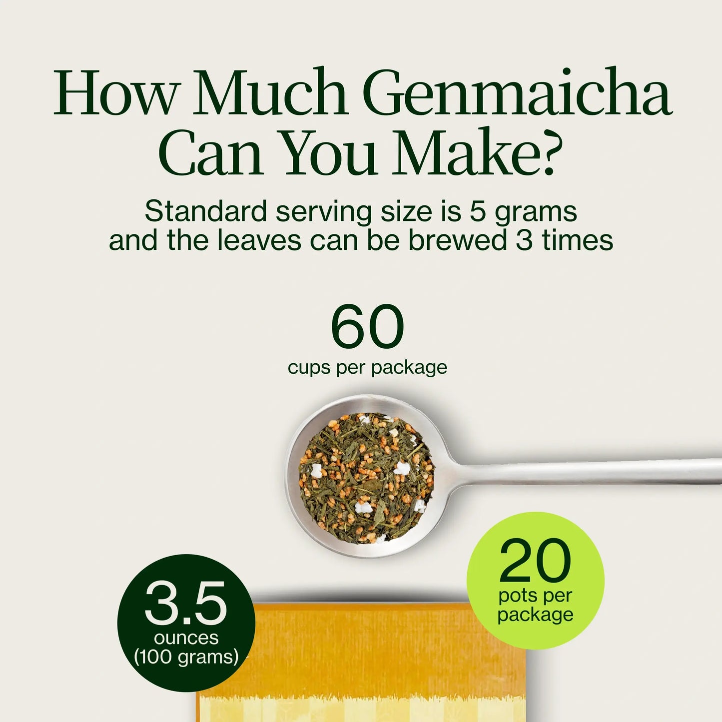 Genmaicha Popcorn Green Tea