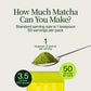 Premium Matcha Latte Powder