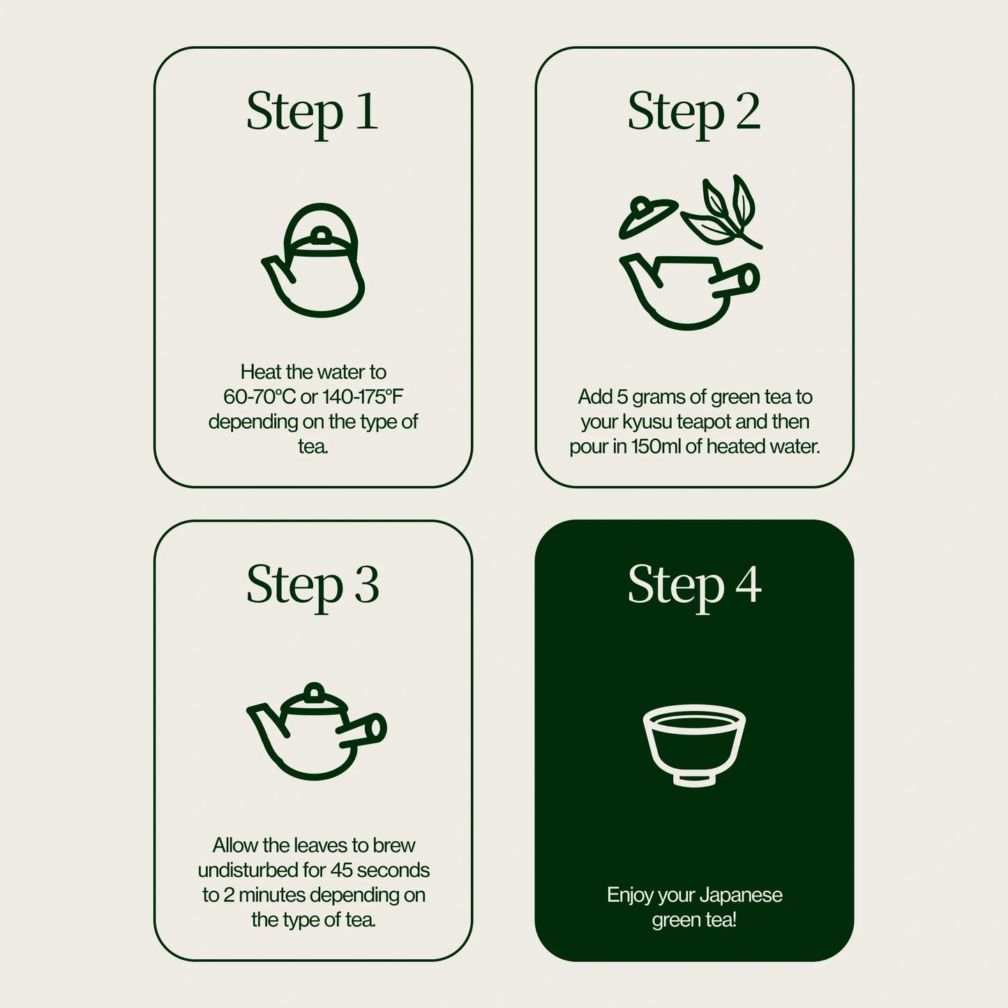 Green Tea Advent Calendar with Teapot