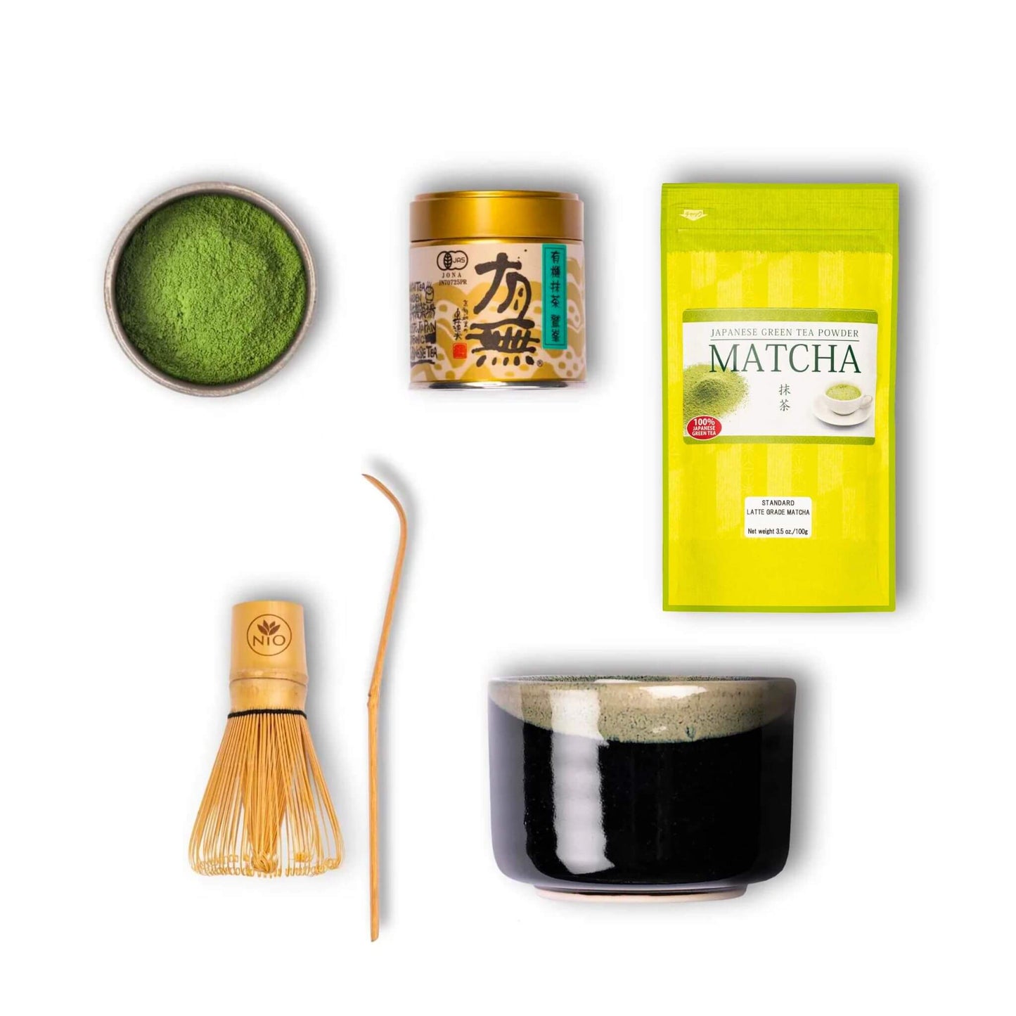 Customizable Matcha Set with Ceremonial and Latte Matcha