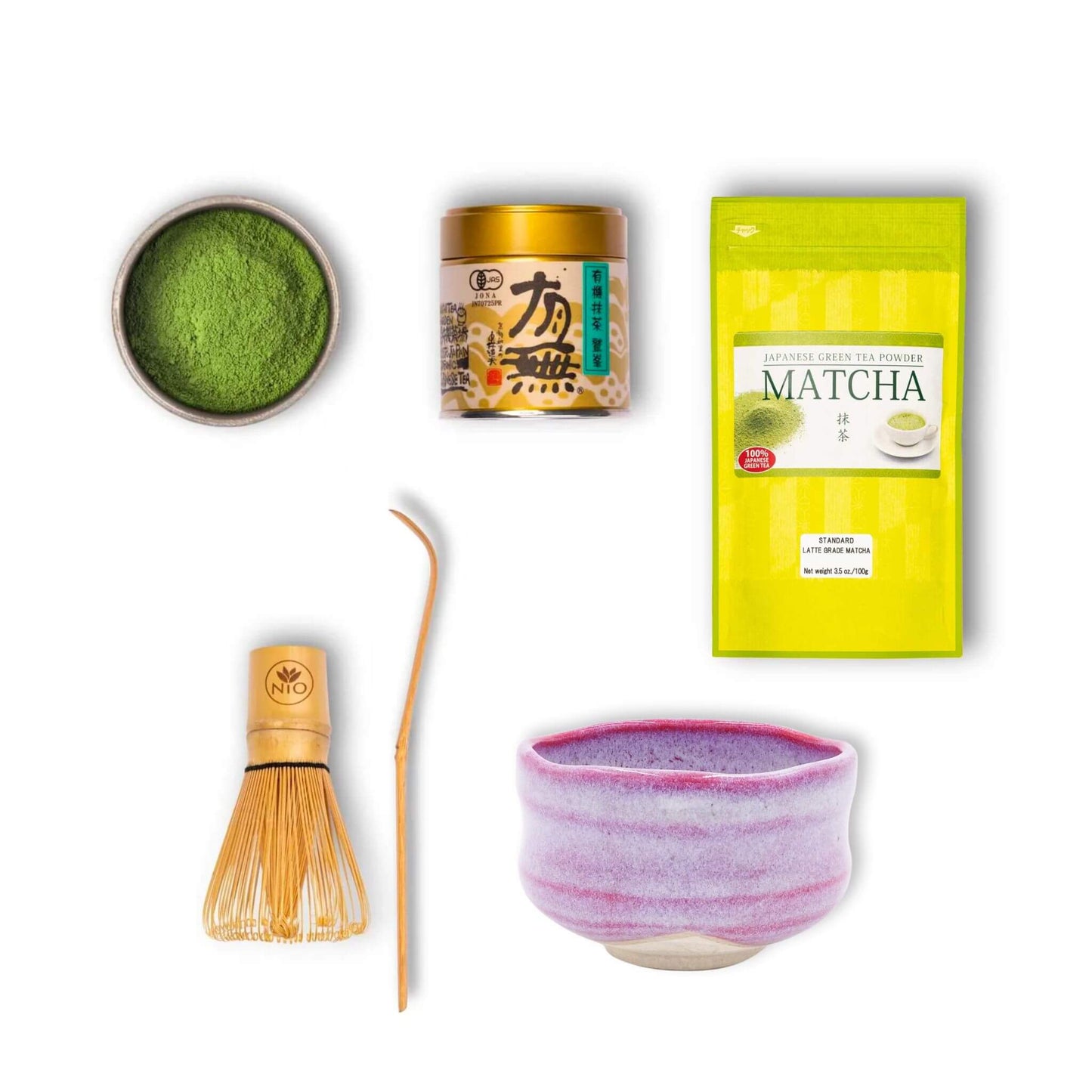 Customizable Matcha Set with Ceremonial and Latte Matcha