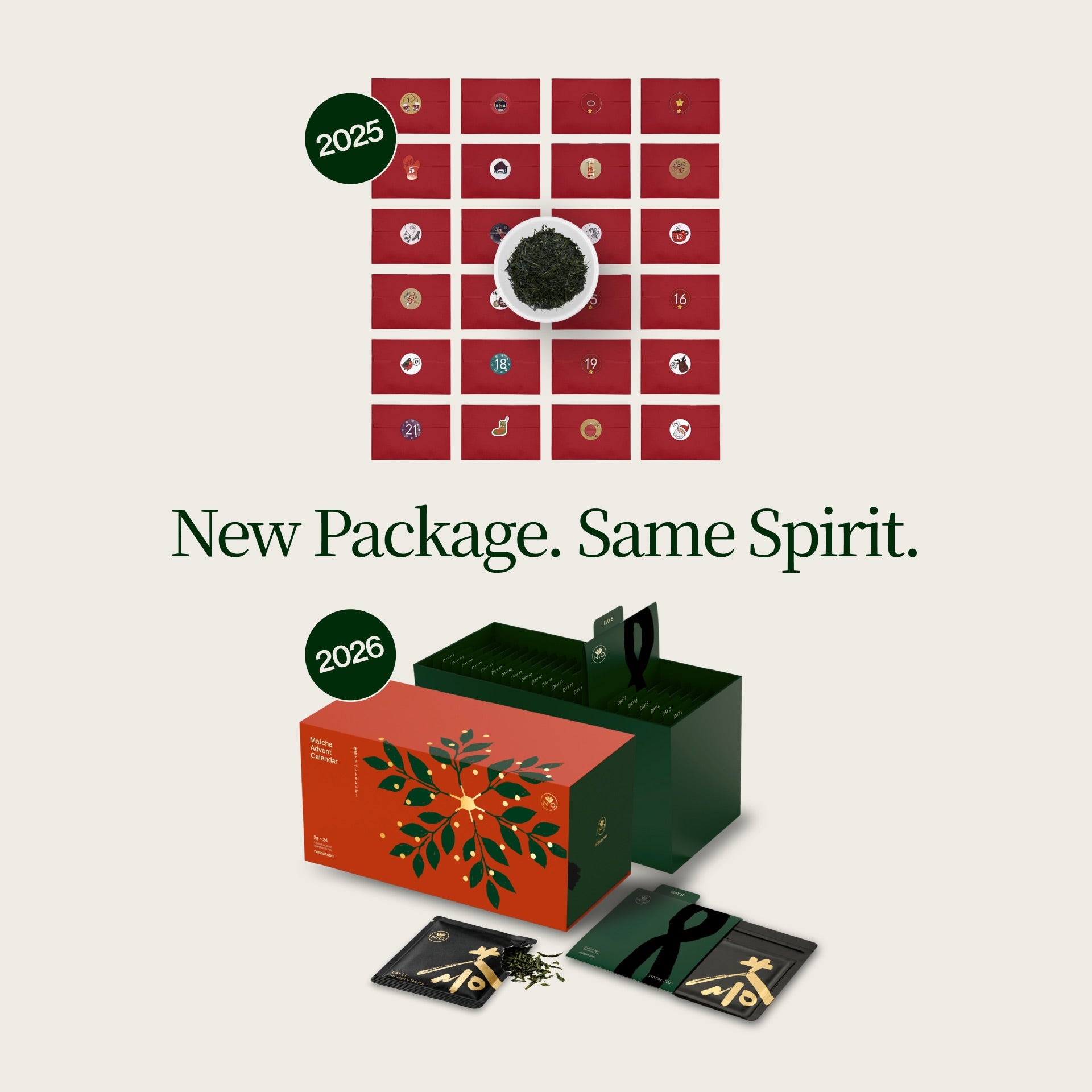 Tea Advent Calendar 2026 Limited Edition by Nio Teas