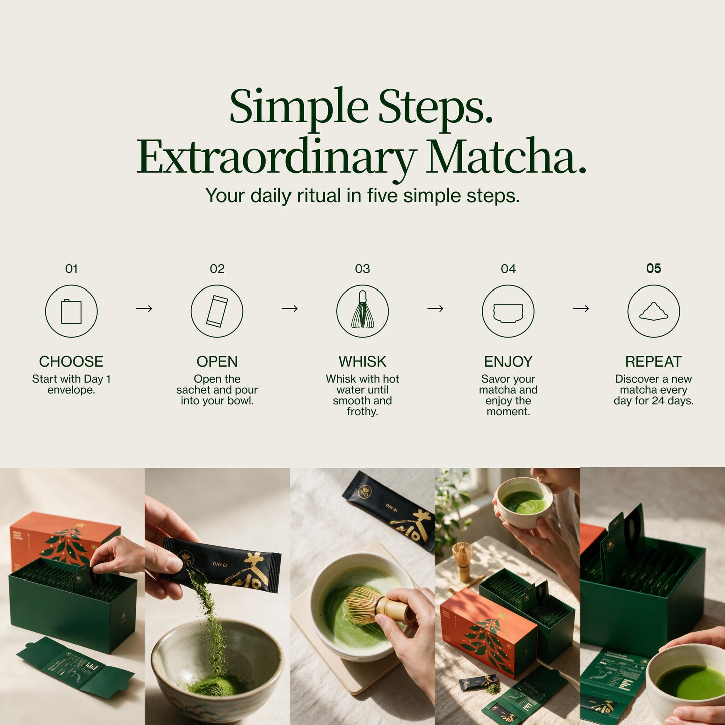 Matcha Advent Calendar 2026