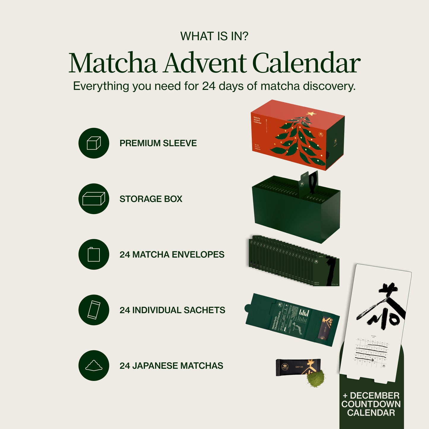 Matcha Advent Calendar 2026