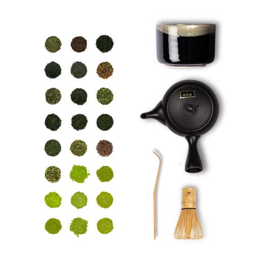 Matcha Tea Sampler 21 Pack with Matcha Whisk – Nio Teas