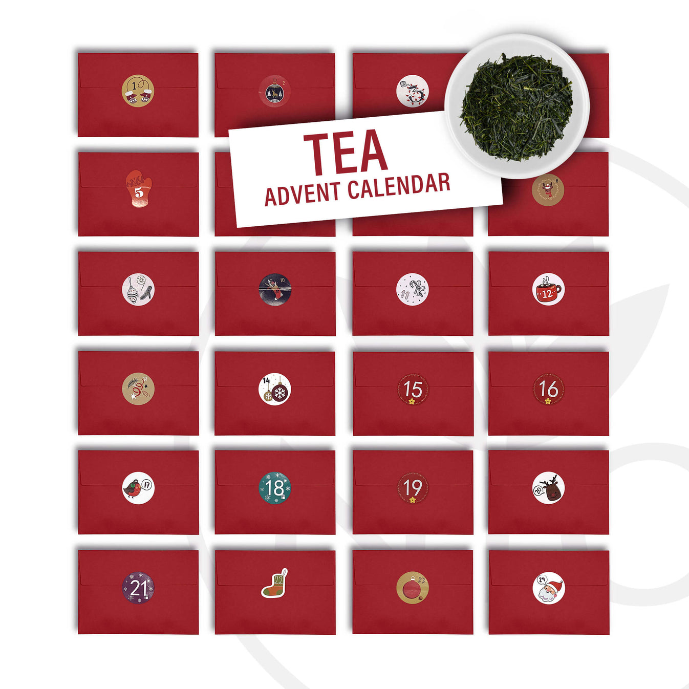 Loose Leaf Tea Advent Calendar 2023 Free Shipping Nio Teas